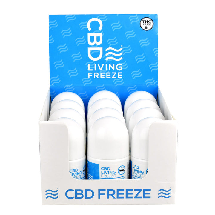 CBD Living Travel Freeze - 1oz / 100mg (12PC DISPLAY)