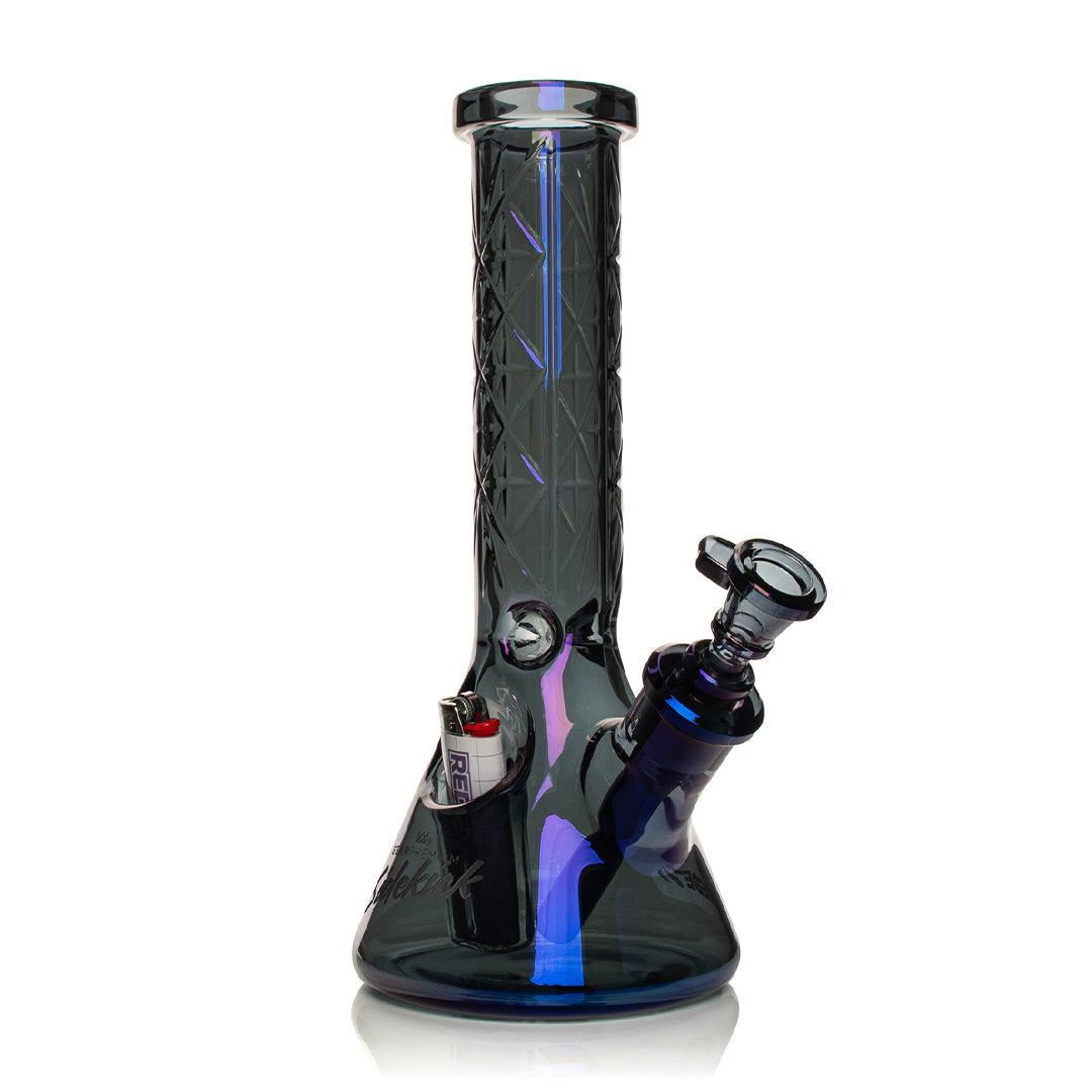 Gear Premium 12" Sidekick Beaker (Terminator Finish) Water Pipe by Gear Premium | BDDbrands