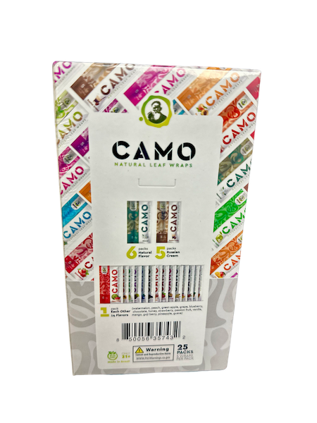 CAMO self-rolling wraps (variety pack)