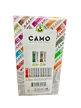 CAMO self-rolling wraps (variety pack)