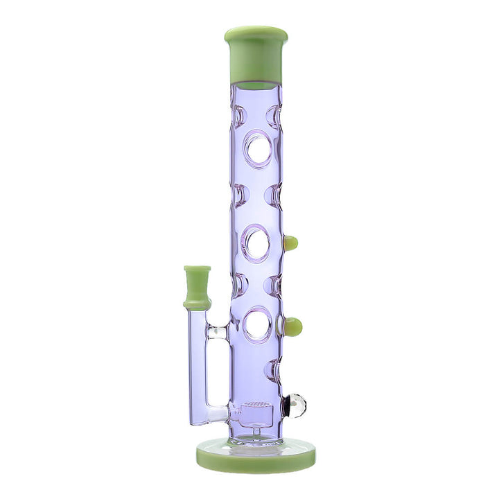COLORED HOLED STRAIGHT TUBE WATER PIPE - view 5 | BDDbrands