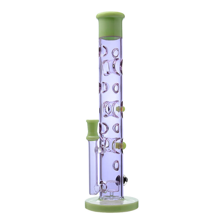 COLORED HOLED STRAIGHT TUBE WATER PIPE - view 9 | BDDbrands