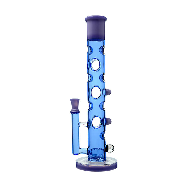 COLORED HOLED STRAIGHT TUBE WATER PIPE - view 2 | BDDbrands