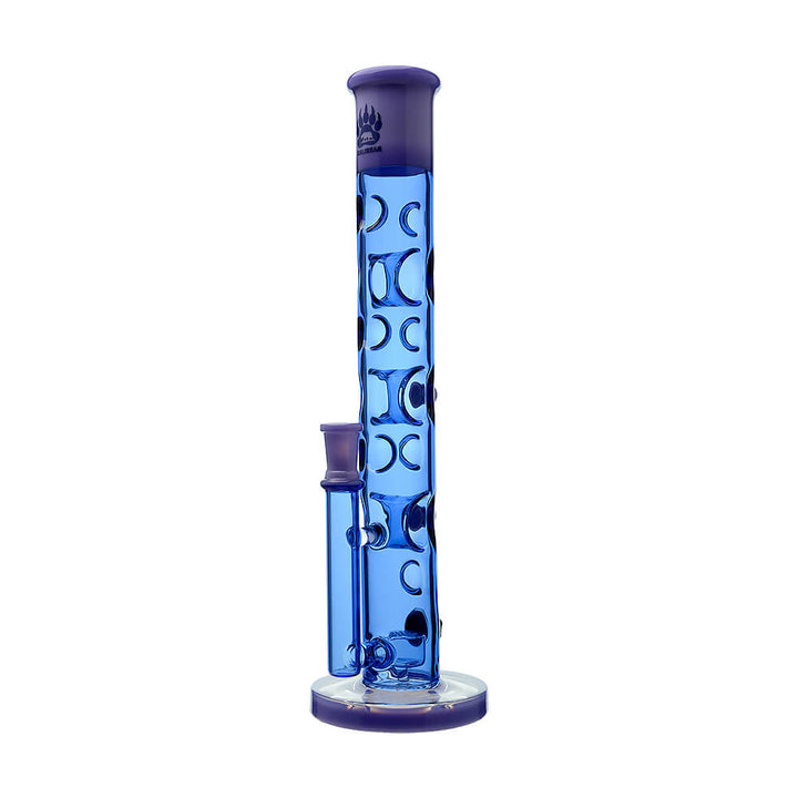 COLORED HOLED STRAIGHT TUBE WATER PIPE - view 3 | BDDbrands