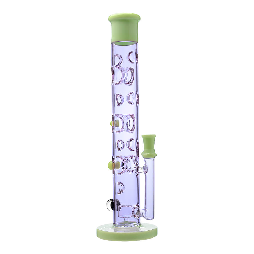 COLORED HOLED STRAIGHT TUBE WATER PIPE - view 7 | BDDbrands