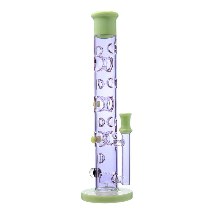 COLORED HOLED STRAIGHT TUBE WATER PIPE - view 7 | BDDbrands