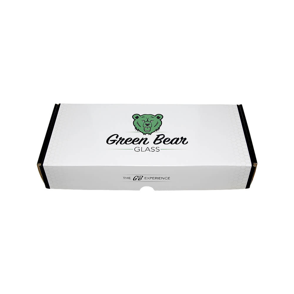 COLORFUL STARBURST AXE GLASS PIPE