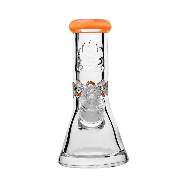 Calibear Classic 9mm Beaker WATER PIPE with etched logo– 8" / 12"