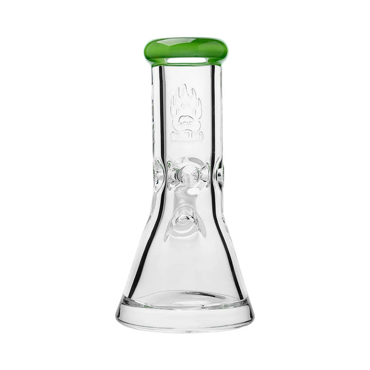 Calibear Classic 9mm Beaker WATER PIPE with etched logo– 8" / 12"