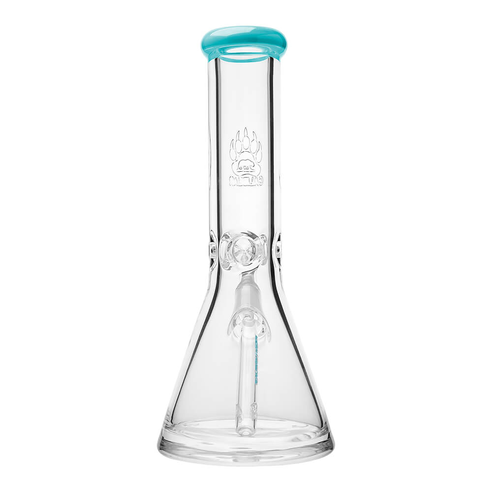 Calibear Classic 9mm Beaker WATER PIPE with etched logo– 8" / 12"