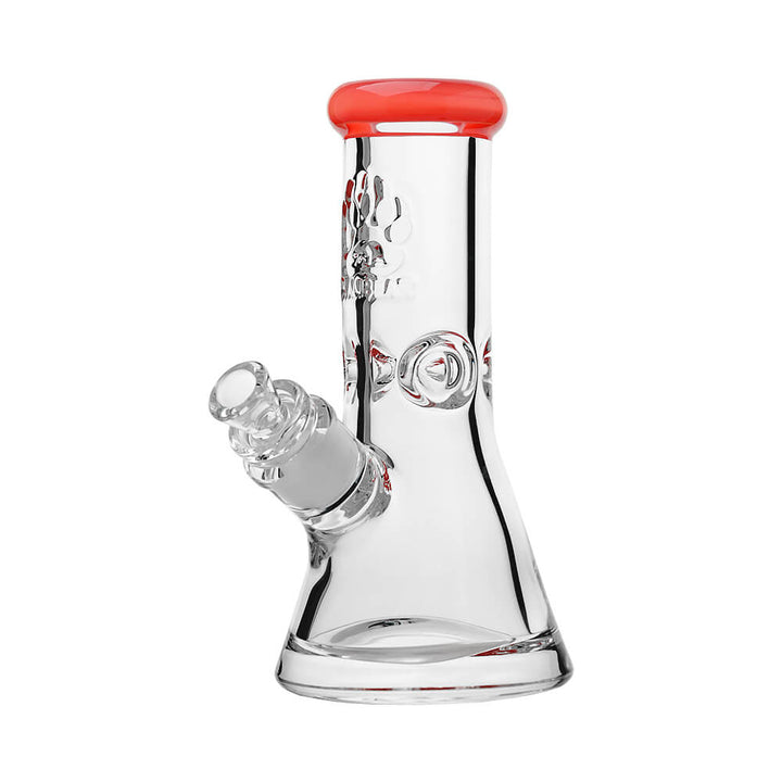 Calibear Classic 9mm Beaker WATER PIPE with etched logo– 8" / 12"