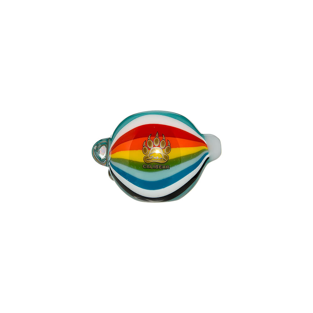 COLORFUL FISH SHAPED GLASS HAND PIPE