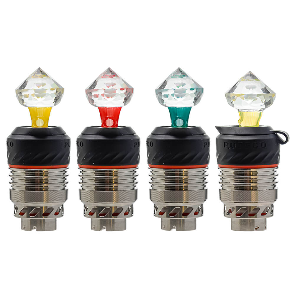 DIAMOND CUT CARB CAP SERIES FOR PUFFCO PEAK PRO by Calibear | BDDbrands