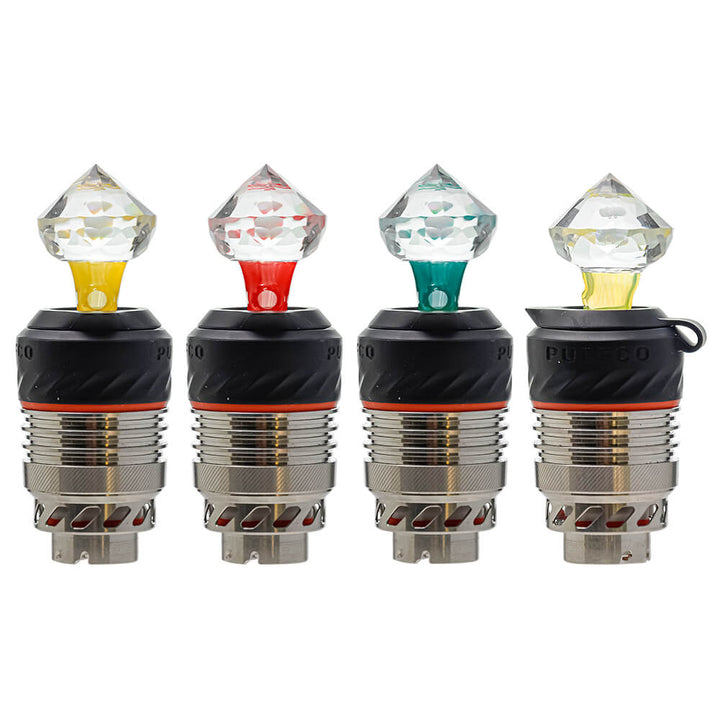 DIAMOND CUT CARB CAP SERIES FOR PUFFCO PEAK PRO by Calibear | BDDbrands