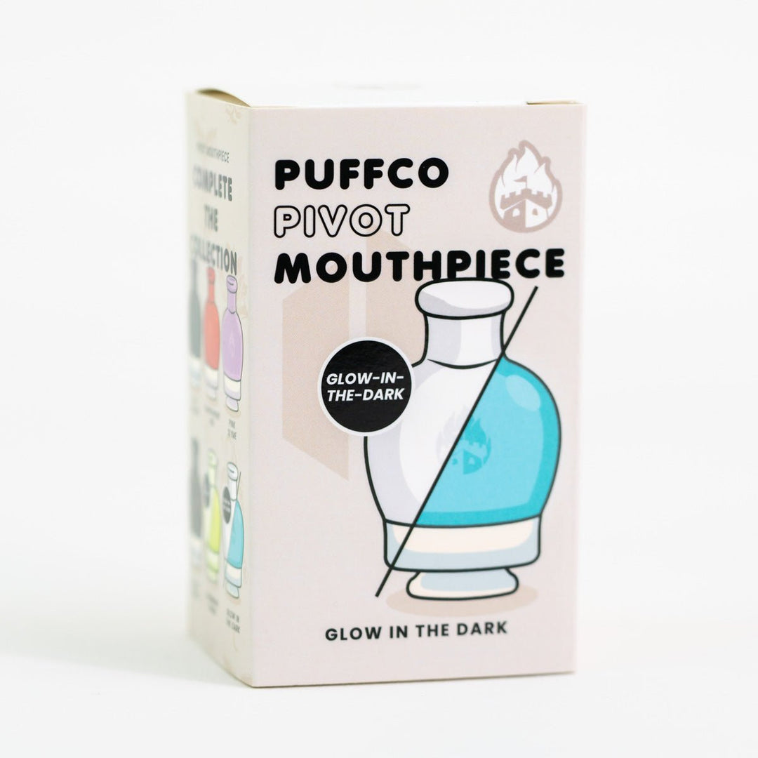 Empire Glassworks Puffco Pivot Glass Mouthpiece - Glow in the Dark