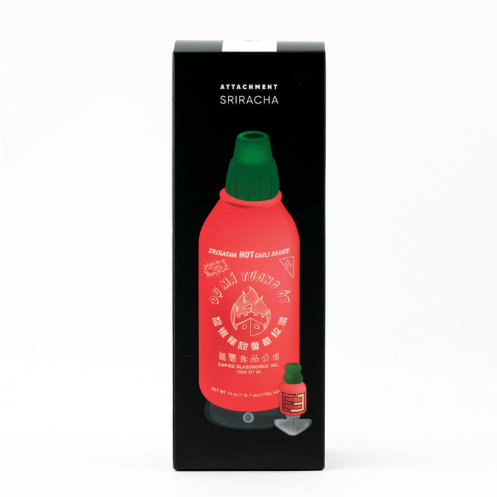 Sriracha Bottle PuffCo Peak Glass Attachment