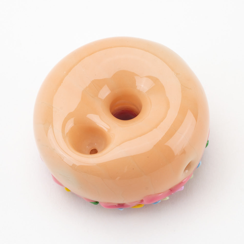 Pink Sprinkle Donut Dry Pipe