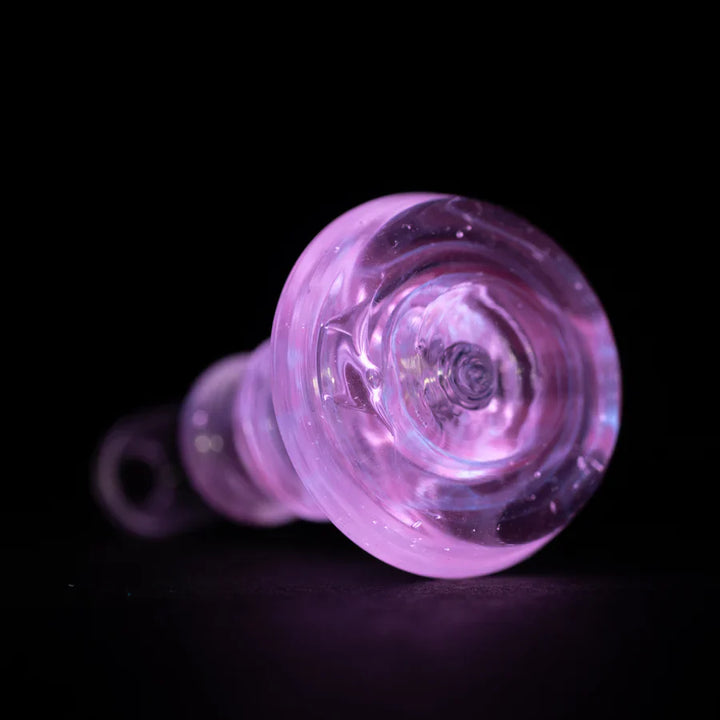 Empire Glassworks PuffCo Peak Glass Joystick Cap - UV Pink