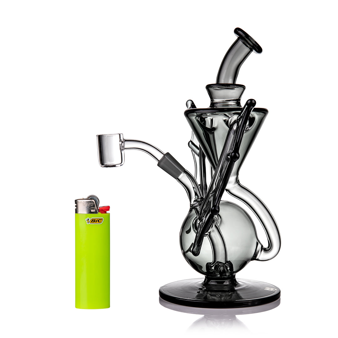 MJ Arsenal Nocturne Mini Glass Dab Rig Halloween Limited Edition - view 5 | BDDbrands