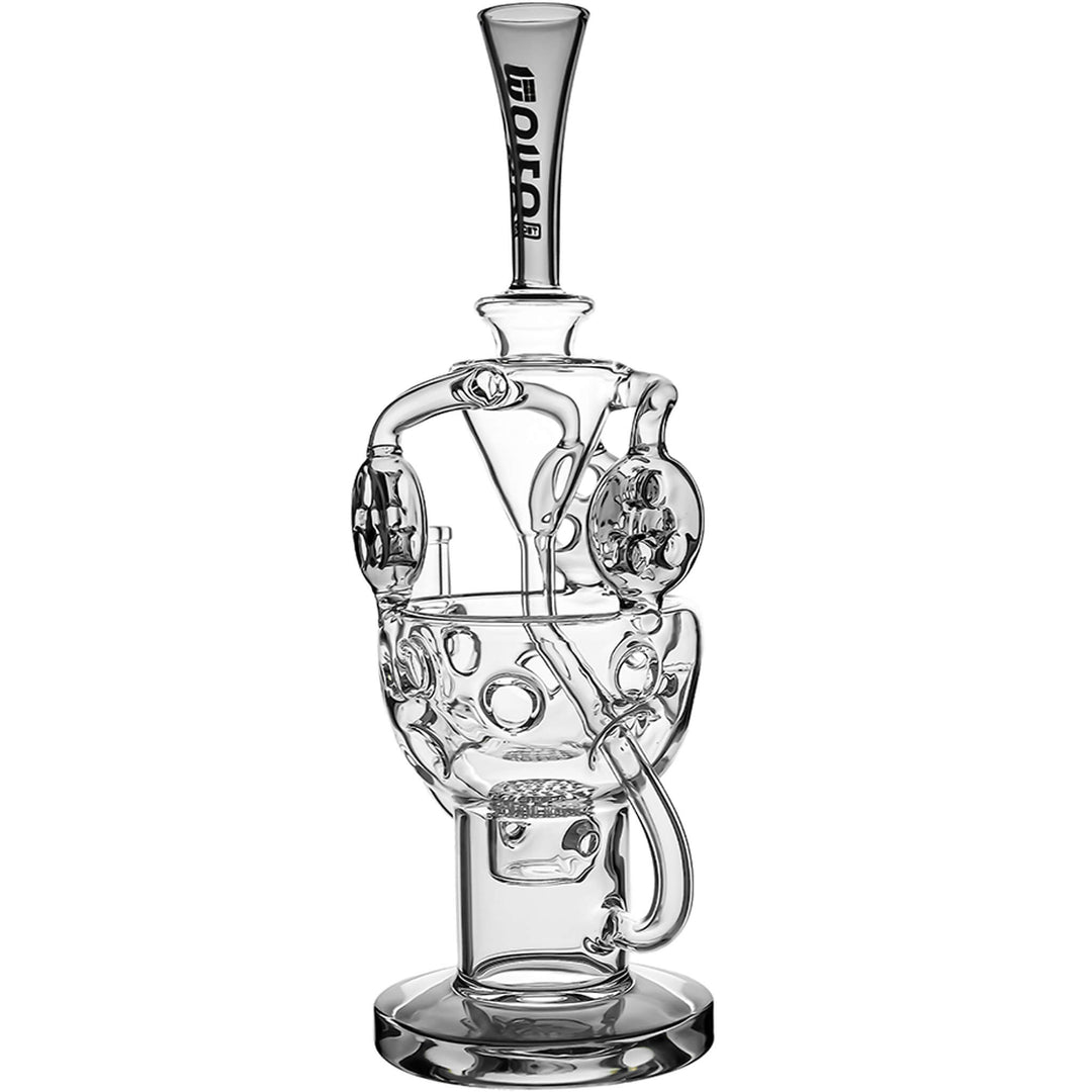 ELABORATE MULTI CHAMBER GLASS WATER PIPE - view 10 | BDDbrands