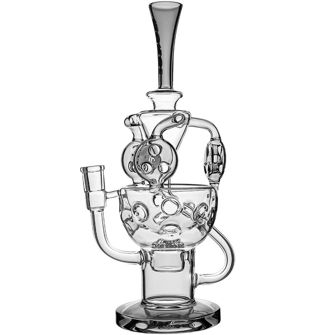 ELABORATE MULTI CHAMBER GLASS WATER PIPE - view 3 | BDDbrands