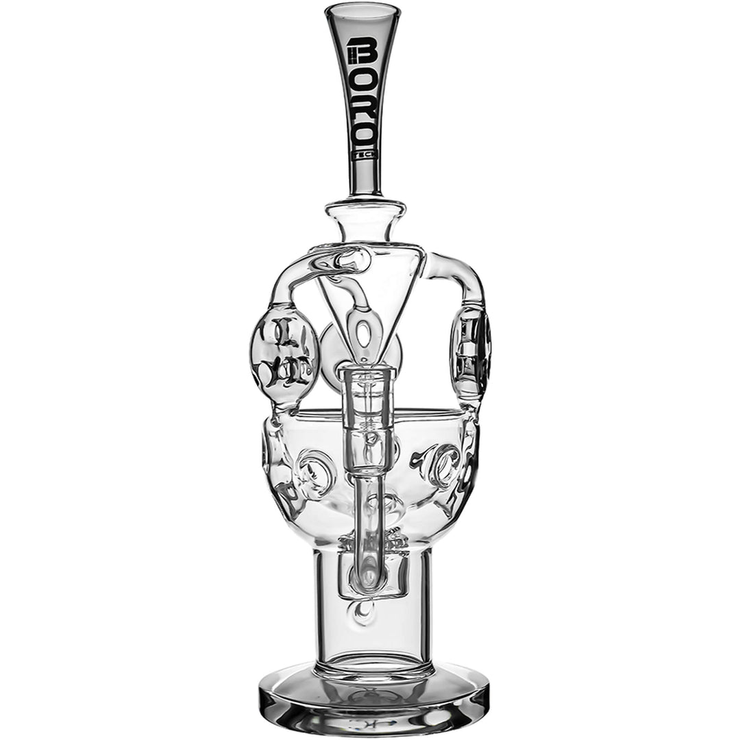 ELABORATE MULTI CHAMBER GLASS WATER PIPE - view 5 | BDDbrands