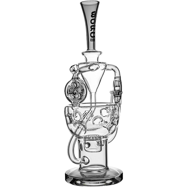 ELABORATE MULTI CHAMBER GLASS WATER PIPE - view 8 | BDDbrands