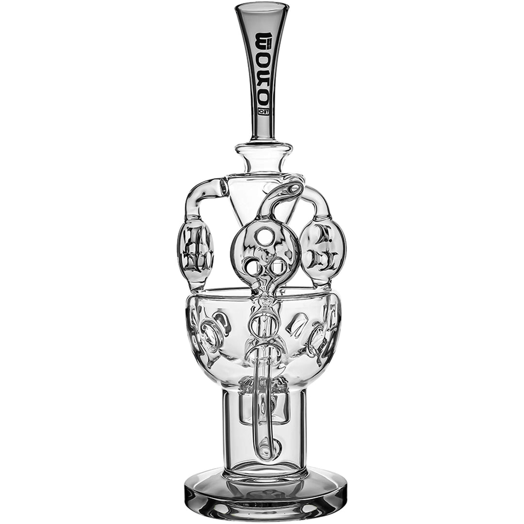 ELABORATE MULTI CHAMBER GLASS WATER PIPE - view 9 | BDDbrands