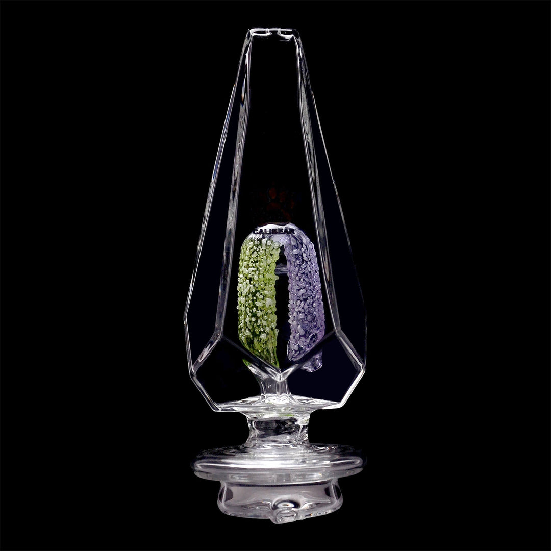 FANCY HEXAGON GUMMY PERC GLASS ATTACHMENT FOR FOCUS V CARTA ERIG