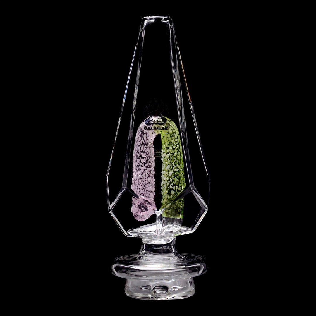 FANCY HEXAGON GUMMY PERC GLASS ATTACHMENT FOR FOCUS V CARTA ERIG