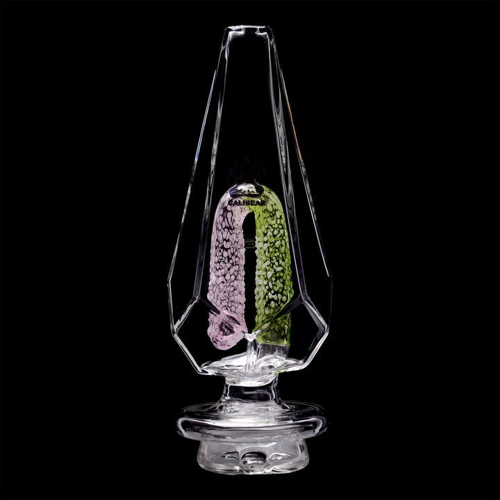 FANCY HEXAGON GUMMY PERC GLASS ATTACHMENT FOR FOCUS V CARTA ERIG