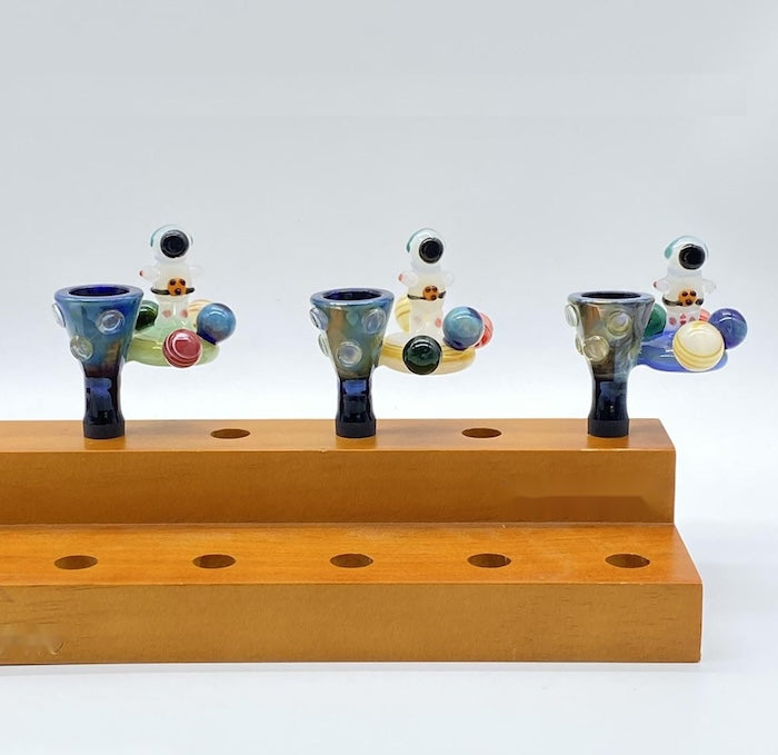 Space Themed Glass Bowl
