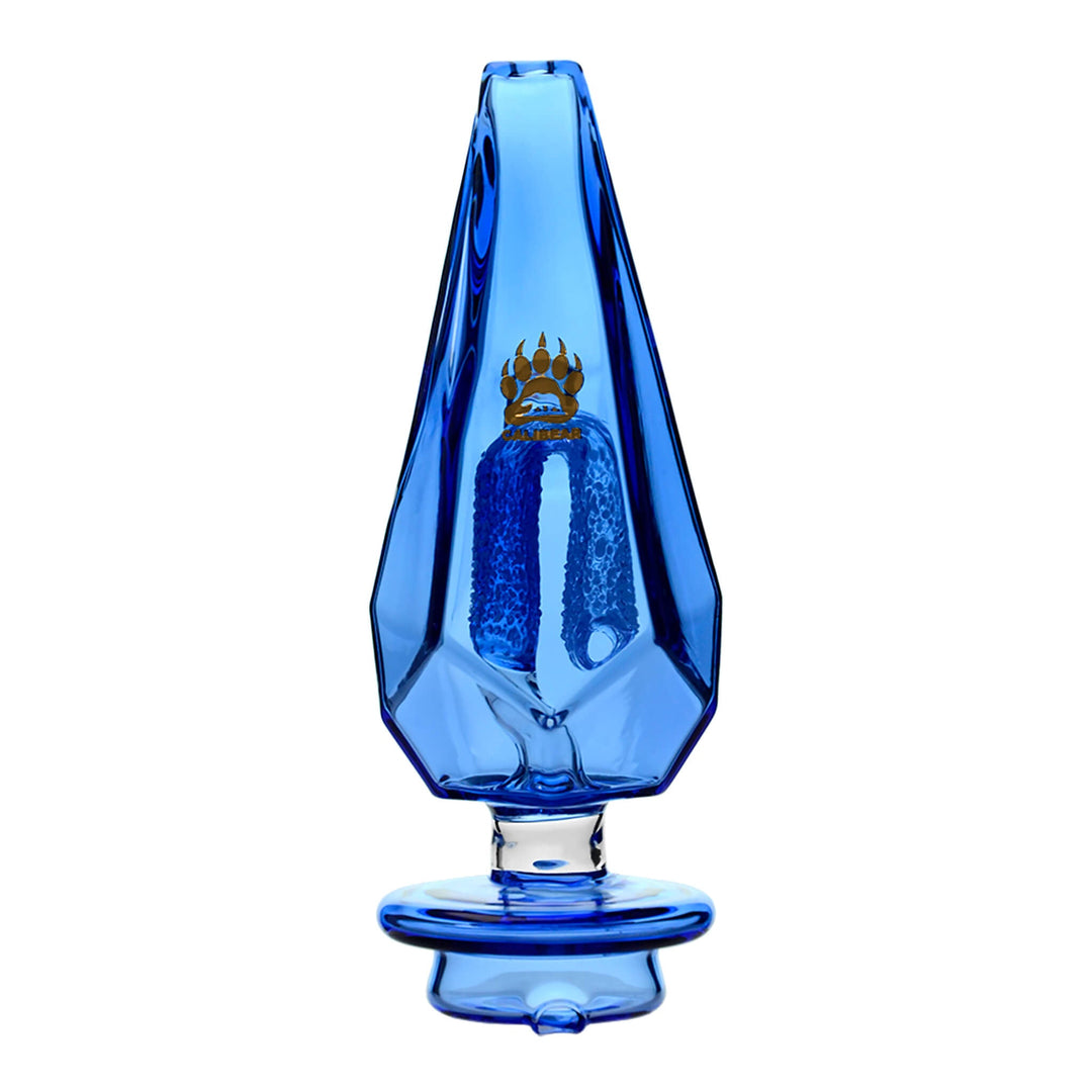 FULLY COLORED FANCY HEXAGON GUMMY PERC GLASS ATTACHMENT ENCASED WITH OPAL FOR FOCUS V CARTA ERIG - view 6 | BDDbrands