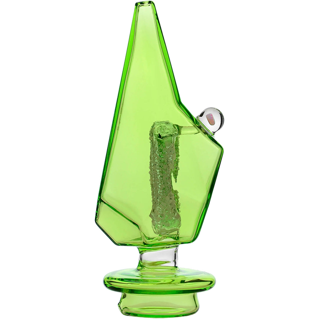 FULLY COLORED FANCY HEXAGON GUMMY PERC GLASS ATTACHMENT ENCASED WITH OPAL FOR FOCUS V CARTA ERIG - view 8 | BDDbrands