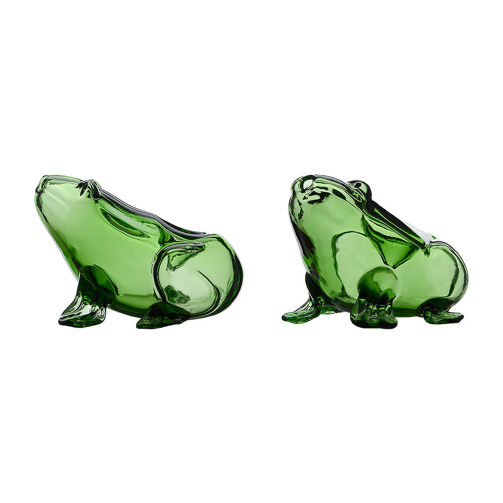 CALIBEAR GREEN FROG HAND PIPE by Calibear | BDDbrands