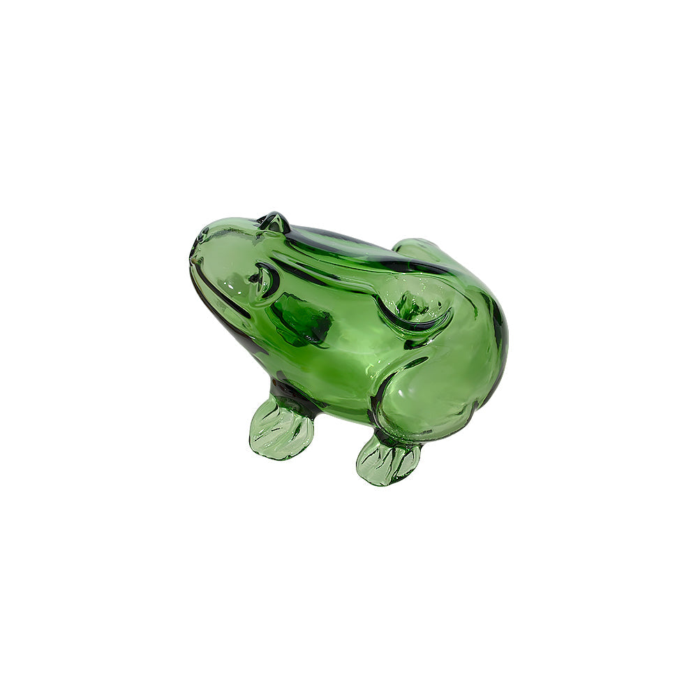 CALIBEAR GREEN FROG HAND PIPE - view 9 | BDDbrands