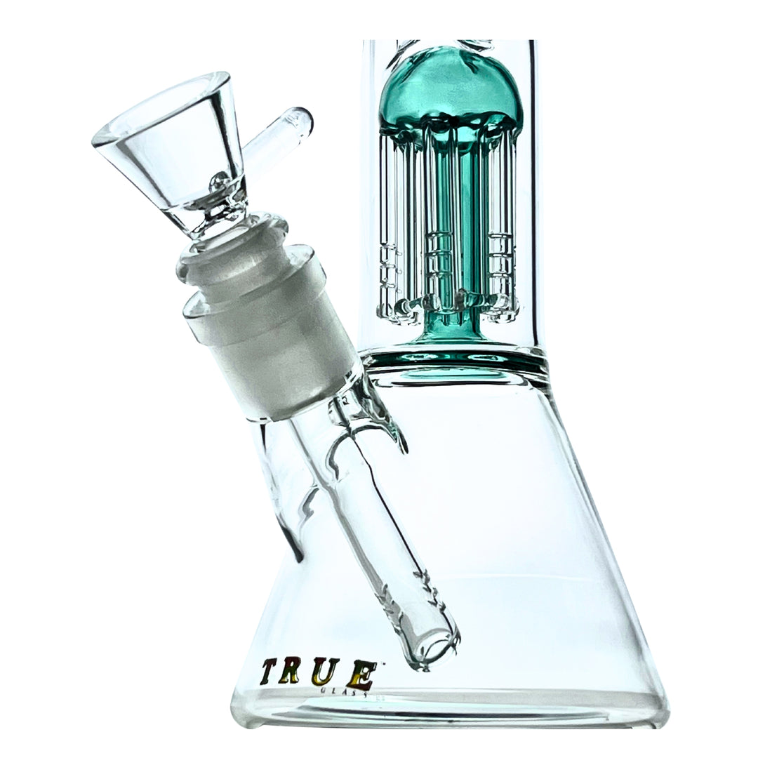 Aurora Grove 8” True Glass Beaker Bong