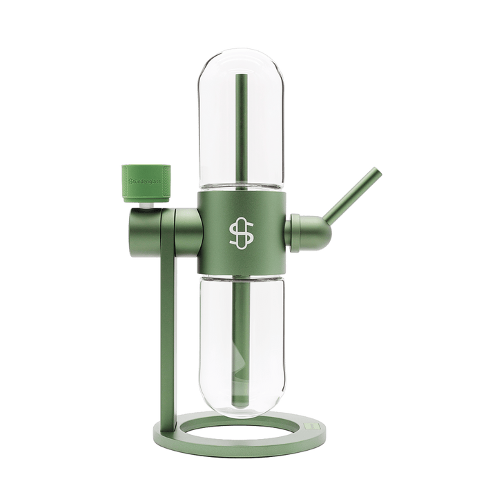 Stündenglass Gravity Infuser - Olive Green | 360° Gravity Hookah