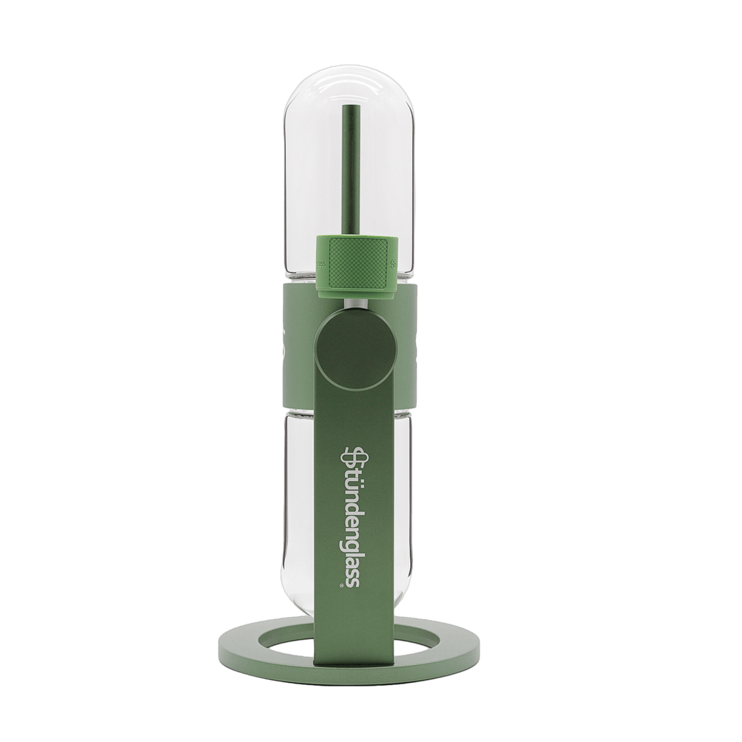 Stündenglass Gravity Infuser - Olive Green | 360° Gravity Hookah