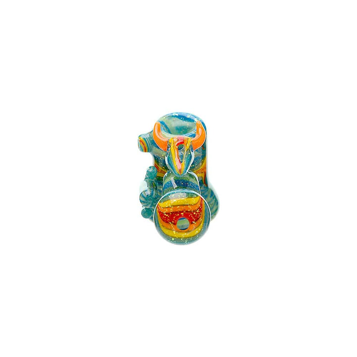 HEADY CACTUS HAND PIPES WITH OX SKULL
