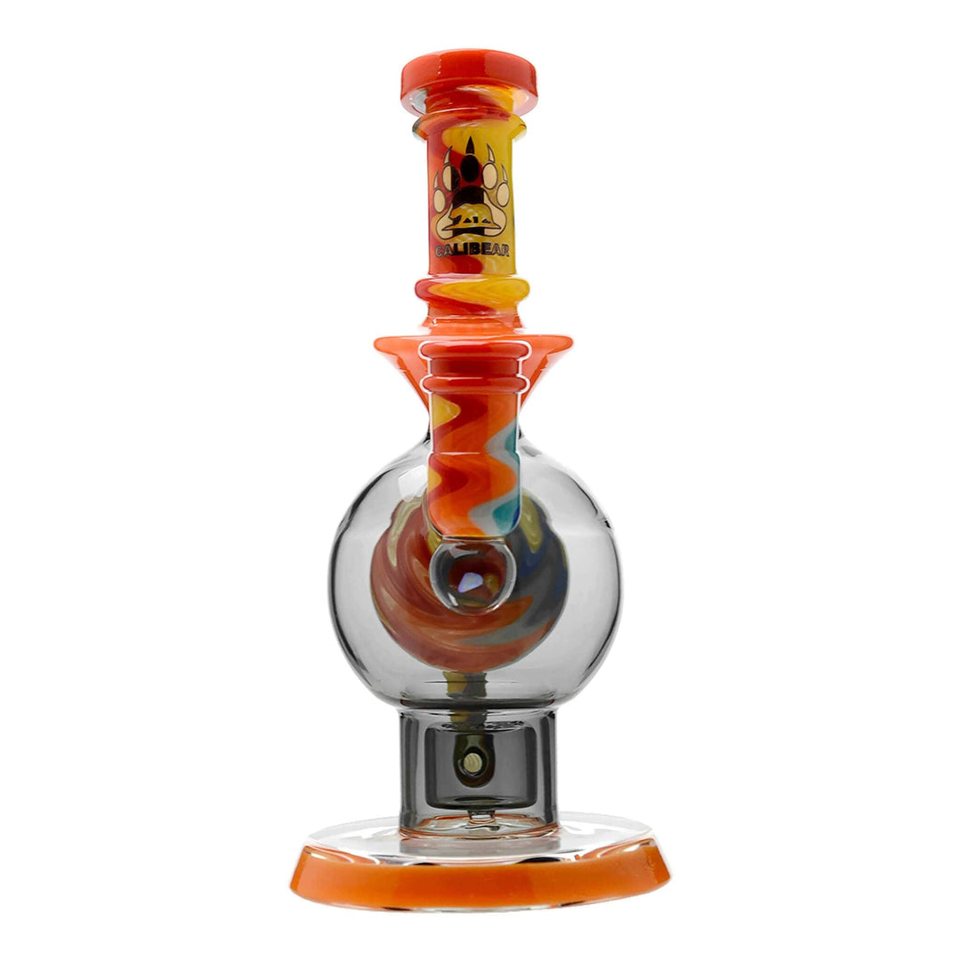 HEADY WIGWAG BALL RIG WITH ENCASED OPAL FLOWER OF LIFE PERC