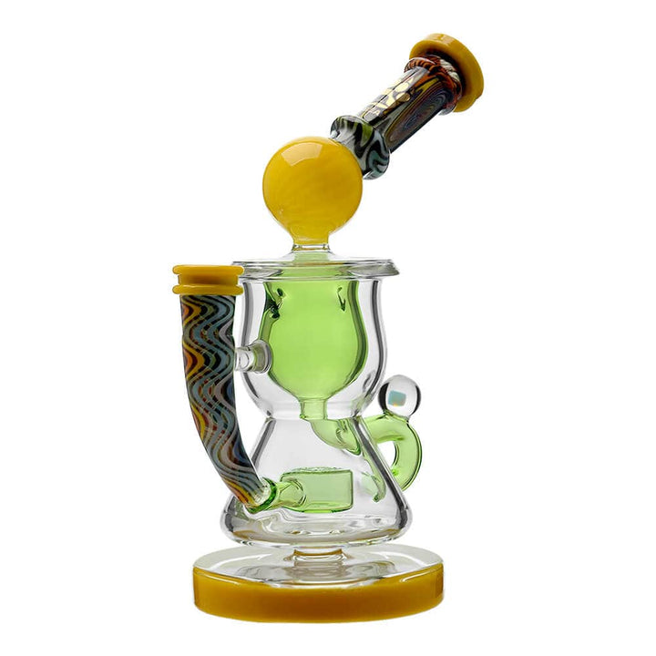 HEADY WIGWAG KLEIN RECYCLER WITH ENCASED OPAL - view 13 | BDDbrands