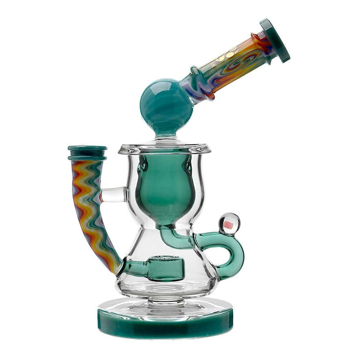 HEADY WIGWAG KLEIN RECYCLER WITH ENCASED OPAL - view 9 | BDDbrands