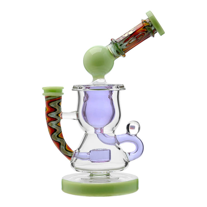 HEADY WIGWAG KLEIN RECYCLER WITH ENCASED OPAL - view 10 | BDDbrands