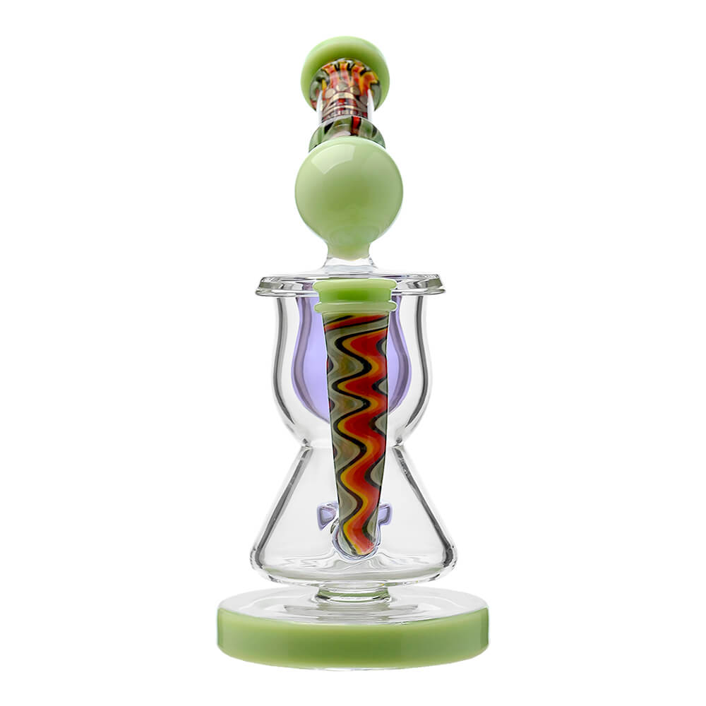 HEADY WIGWAG KLEIN RECYCLER WITH ENCASED OPAL - view 2 | BDDbrands