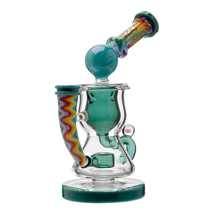 HEADY WIGWAG KLEIN RECYCLER WITH ENCASED OPAL - view 11 | BDDbrands