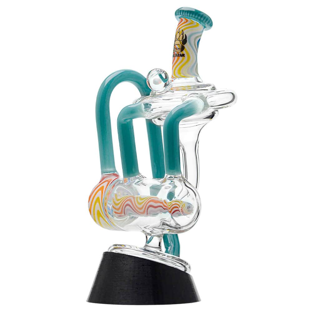 HEADY WIGWAG PUFFCO PEAK OG & PRO GLASS ATTACHMENT ENCASED WITH OPAL