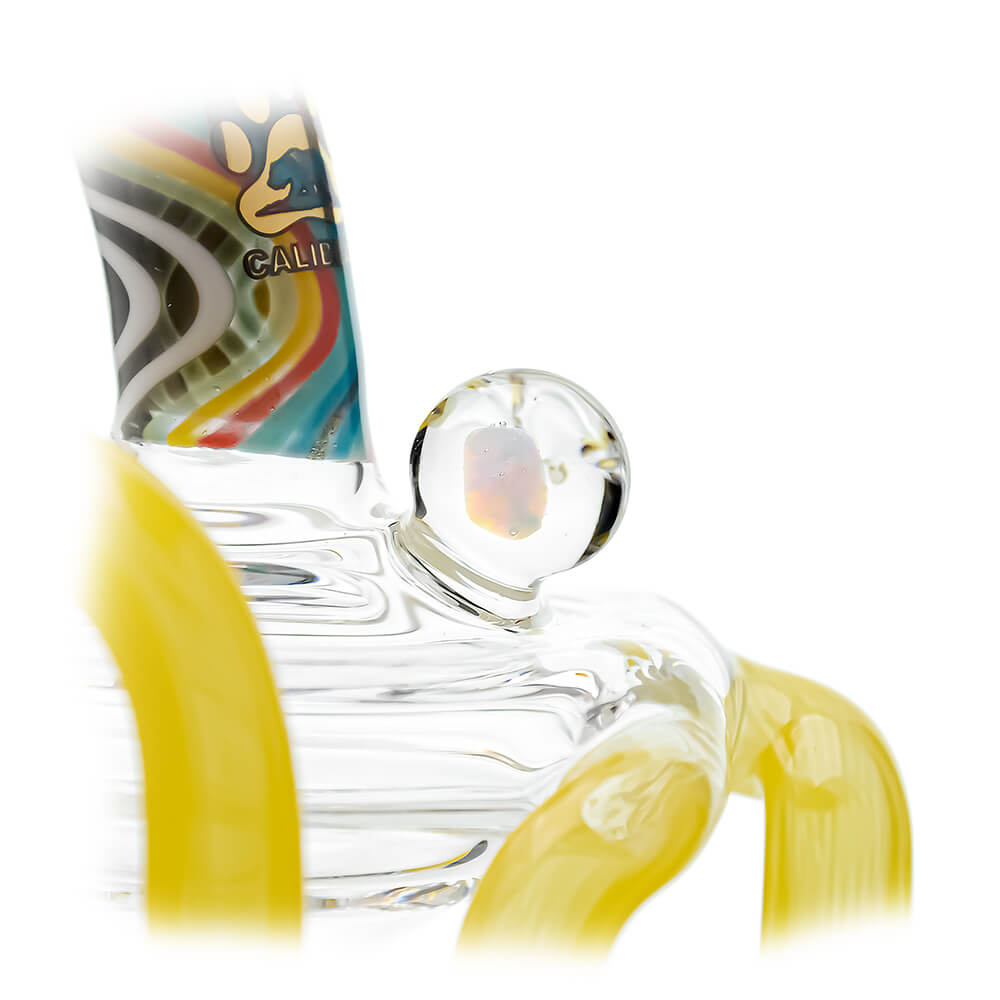 HEADY WIGWAG PUFFCO PEAK OG & PRO GLASS ATTACHMENT ENCASED WITH OPAL