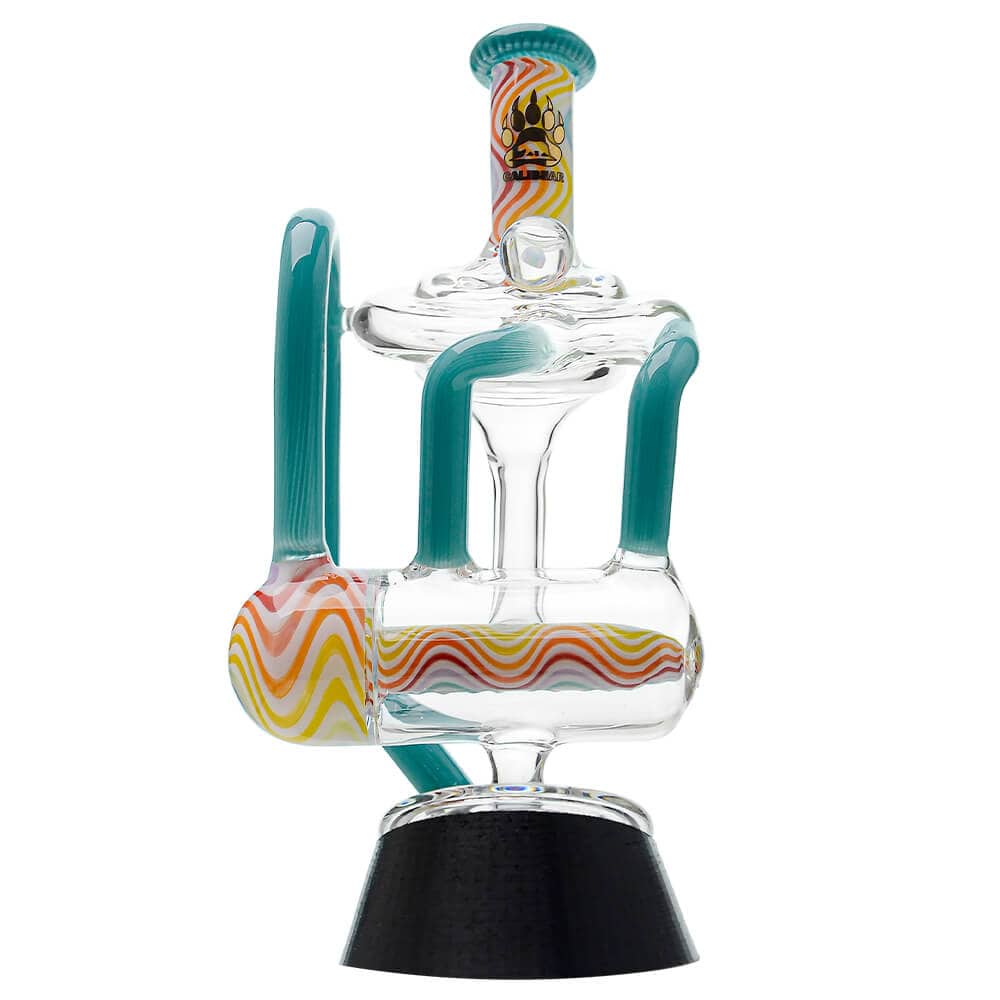 HEADY WIGWAG PUFFCO PEAK OG & PRO GLASS ATTACHMENT ENCASED WITH OPAL