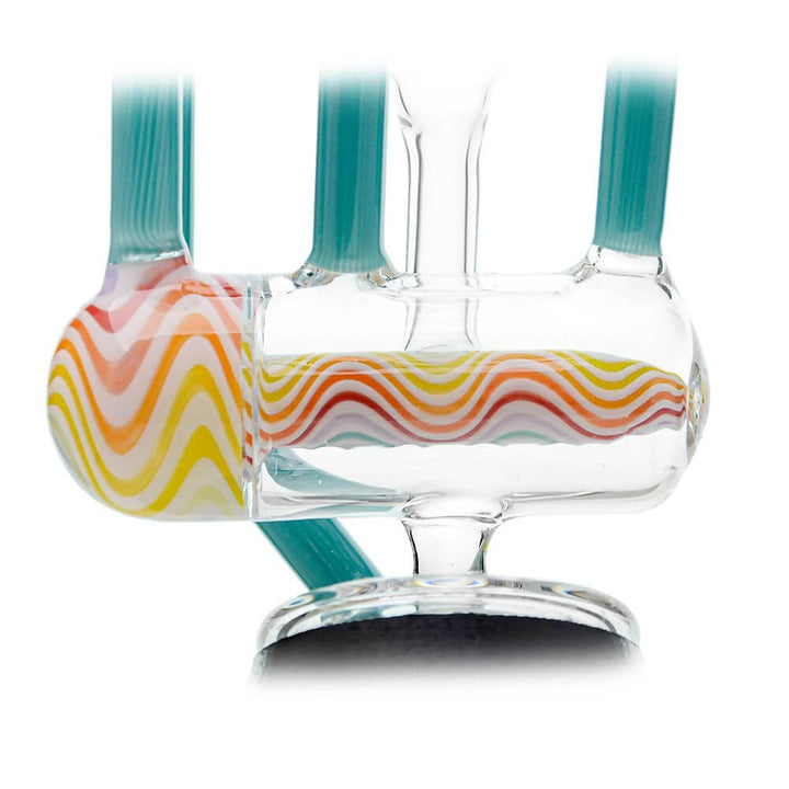 HEADY WIGWAG PUFFCO PEAK OG & PRO GLASS ATTACHMENT ENCASED WITH OPAL